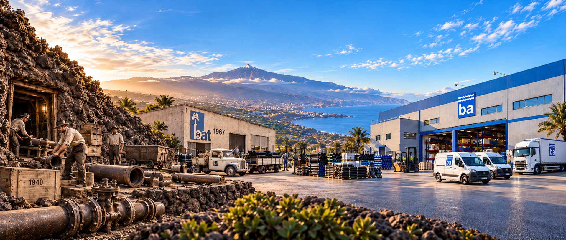 De las galerías de agua de Tenerife a la nave actual de Bolsa de Aguas